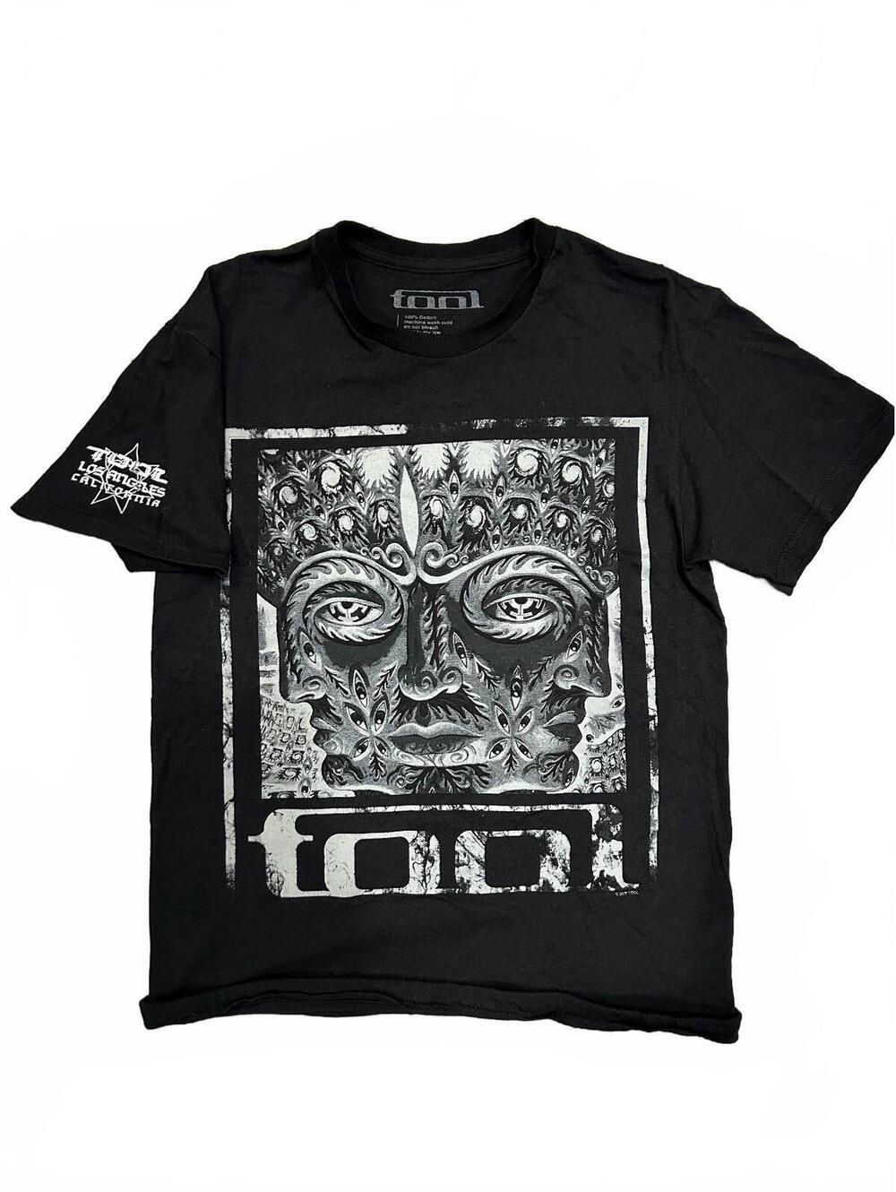 Tool Band T-Shirt Black Graphic Tee Alex Grey Art Official Merch Rock Metal